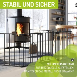 Kaminschutzgitter Milo 100-525 cm