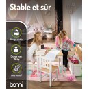 Kindersitzgruppe Anna in Natur/Weiß mit Bank (GT)