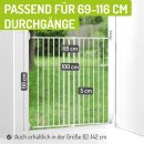 Treppenschutzgitter Maja für den Außenbereich:...