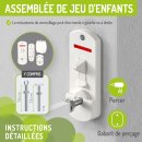 Treppenschutzgitter Maja  für den Außenbereich: 82 - 142 cm breit