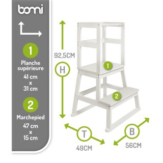 Swubi Lernturm in Weiß