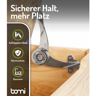 Kindersitzgruppe Anna aus Holz mit Bank (NS)