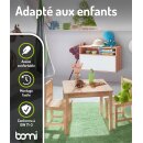 Ensemble de Table pour Enfants Amy – Bois Naturel Non Traité