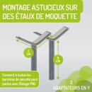 Y-Adapter für Treppengeländer M10 – Montage-Set für Merle & Mira Schutzgitter (2 Stück)