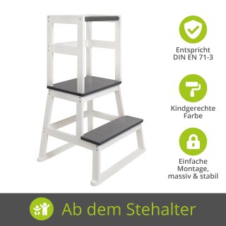 Swubi Lernturm in Grau