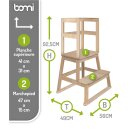 Tour d’Apprentissage Montessori en Bois Naturel...
