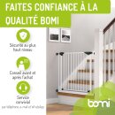 Türschutzgitter Mira 73-81 cm | Extra hoch 107 cm | 90° Feststell-Funktion