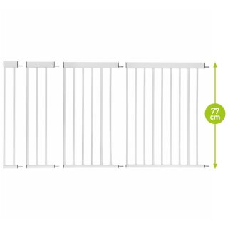 Verbreiterungen 77 cm für Merle & Mira – Erweiterungen für Schutzgitter ohne FlatStep (10–90 cm)