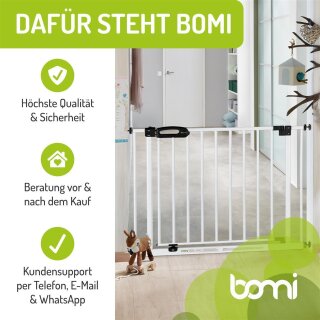 Verbreiterungen 77 cm für Merle & Mira – Erweiterungen für Schutzgitter ohne FlatStep (10–90 cm)