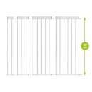 Extensions extra-hautes 107 cm pour barrières Merle & Mira – Rallonges en métal blanc (10–40 cm)