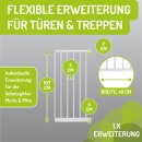 Extrahoch: 40 cm Verbreiterung | Farbe: Weiß