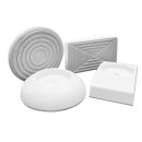 BOMI Wandschutz-Pads 4er-Set | 2x rund & 2x eckig...