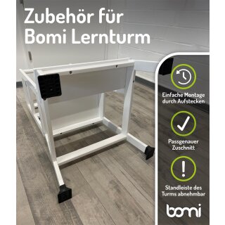 Sicherer Halt: Anti-Rutsch-Füße für Lerntürme