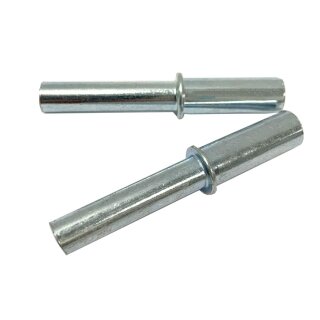 BOMI Ersatzteile – 2 silberne Bolzen für ältere Kinderschutzgitter & Erweiterungen (vor 2020)