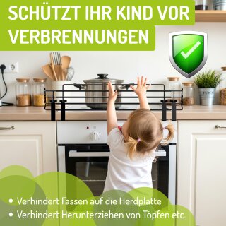 Herdschutzgitter Mowi - verstellbar 64-110 cm
