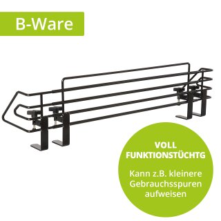 B-Ware: Herdschutzgitter Mowi 64-110 cm in Schwarz