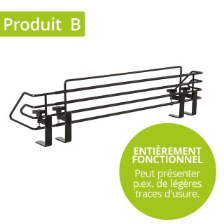 B-Ware: Herdschutzgitter Mowi 64-110 cm in Schwarz