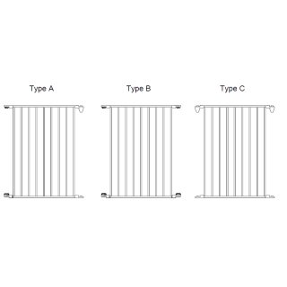 BOMI Verbreiterung Typ C für Absperrgitter Milo – Erweiterung zur flexiblen Gitterverlängerung