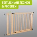 Verlängerungen 77 cm für Miko Holzschutzgitter – Holz-Erweiterungen naturbelassen (10–50 cm)