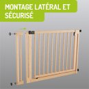 Extensions en bois pour barrière Miko – Rallonges naturelles 77 cm (10–50 cm)