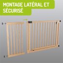 Verlängerungen 77 cm für Miko Holzschutzgitter – Holz-Erweiterungen naturbelassen (40 cm)