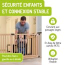 Verlängerungen 77 cm für Miko Holzschutzgitter – Holz-Erweiterungen naturbelassen (40 cm)