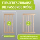 Verlängerungen 77 cm für Miko Holzschutzgitter – Holz-Erweiterungen naturbelassen (40 cm)