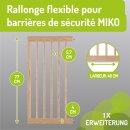 Verlängerungen 77 cm für Miko Holzschutzgitter – Holz-Erweiterungen naturbelassen (40 cm)