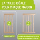 Verlängerungen 77 cm für Miko Holzschutzgitter – Holz-Erweiterungen naturbelassen (40 cm)