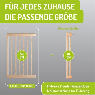 50 cm Verlängerung für Türschutzgitter Miko