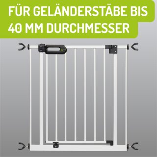 2 x Y-Spindeln / Y-Adapter für Treppengeländer – Kinderschutzgitter Befestigung ohne Bohren