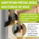2 x Y-Spindeln / Y-Adapter für Treppengeländer – Kinderschutzgitter Befestigung ohne Bohren