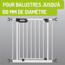 Y-Spindeln für Kinderschutzgitter | Metalladapter mit Anti-Rutsch | M8 & M10 | (2 Stück)