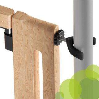 4 x Y-Spindel / Y-Adapter für Kinderschutzgitter – M8 & M10 Gewinde – Anti-Rutsch für Treppengeländer bis Ø 40 mm