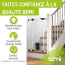 Absperrgitter Mira | 113-123 cm | Extrahoch: 107 cm | mit Katzenklappe