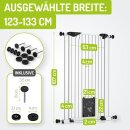 Absperrgitter Mira | 123-133 cm | Extrahoch: 107 cm | mit...