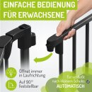 Absperrgitter Milo mit extrabreiter Tür bis 525 cm