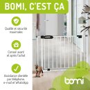 Extrahohe Verbreiterung 107 cm für Merle & Mira FlatStep mit Katzenklappe – Metall-Erweiterung 10–40 cm