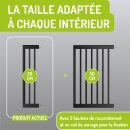 Extensions noires pour barrière Miko –...