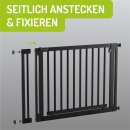 Verlängerungen für Kinderschutzgitter Miko Schwarz