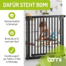 Extensions noires pour barrière Miko – Rallonges en bois 77 cm (10–50 cm)