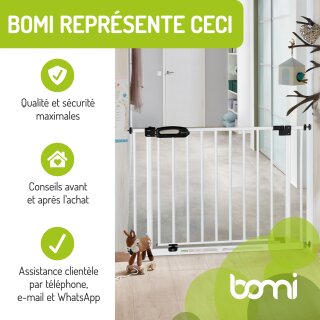 BOMI Y-Adapter Schwarz M10 – Befestigung für Treppengeländer bis 60 mm (2 Stück)