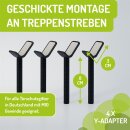 Y-Adapter 4er Set (M10 Gewinde) für...