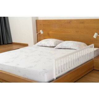 B-Ware  Geuther Bettgitter Weiß, 90 cm Rausfallschutz für Kleinkinder und Babys
