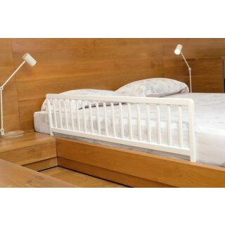B-Ware  Geuther Bettgitter Weiß, 90 cm Rausfallschutz für Kleinkinder und Babys