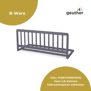 B-Ware Geuther Bettgitter Bettschutzgitter in Grau für Kleinkinder und Babys, 90 cm