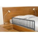 B-Ware Geuther Bettgitter Bettschutzgitter in Grau für Kleinkinder und Babys, 90 cm