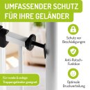 Y-Adapter zur Montage an Treppengeländern M10 Gewinde