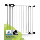 Kinderschutzgitter Merle 199-207 cm | Ohne Stolpergefahr | Extra Flach mit XXL Tür