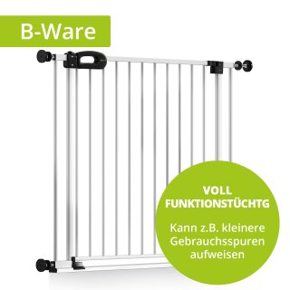 B-Ware: Treppenschutzgitter Merle FLATSTEP 63-217 cm in Weiss